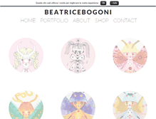 Tablet Screenshot of beatricebogoni.com